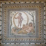 Mosaïque représentant Aion et Tellus (Musée Glyptothek, Munich)